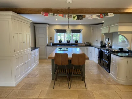 Hand Painted Kitchen Sollers Hope, Herefordshire Hand Painted Kitchen Sollers Hope, Herefordshire