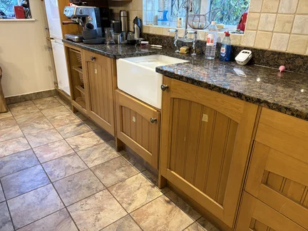 Hand Painted Kitchen Bringsty Common, Herefordshire Hand Painted Kitchen Bringsty Common, Herefordshire