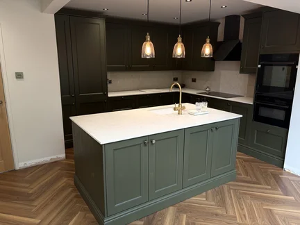 Hand Painted Kitchen Kenilworth, Warwickshire Hand Painted Kitchen Kenilworth, Warwickshire