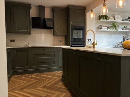 Hand Painted Kitchen Kenilworth, Warwickshire
