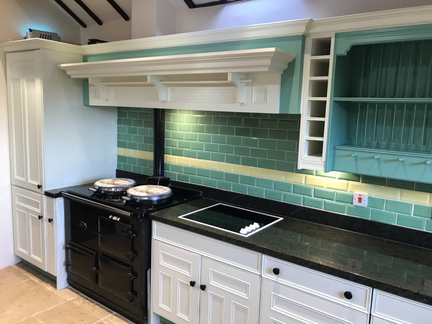Hand Painted Kitchen Belbroughton - Worcestershire Hand Painted Kitchen Belbroughton - Worcestershire