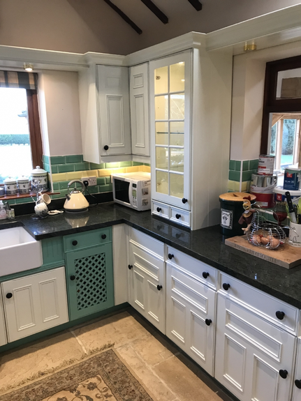 Hand Painted Kitchen Belbroughton - Worcestershire Hand Painted Kitchen Belbroughton - Worcestershire