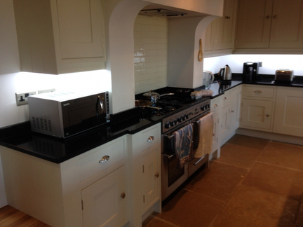 Hand Painted Kitchen Dorstone, Herefordshire Hand Painted Kitchen Dorstone, Herefordshire