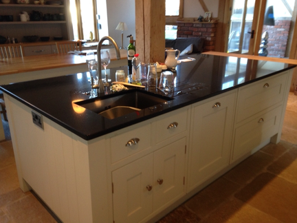 Hand Painted Kitchen Dorstone, Herefordshire Hand Painted Kitchen Dorstone, Herefordshire