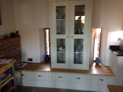 Hand Painted Kitchen Dorstone, Herefordshire Hand Painted Kitchen Dorstone, Herefordshire
