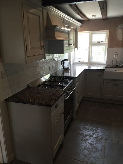 Hand Painted Kitchen Little Comberton, Worcestershire Hand Painted Kitchen Little Comberton, Worcestershire