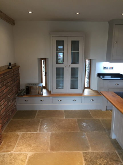 Hand Painted Kitchen Dorstone, Herefordshire Hand Painted Kitchen Dorstone, Herefordshire