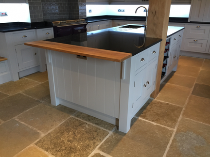 Hand Painted Kitchen Dorstone, Herefordshire Hand Painted Kitchen Dorstone, Herefordshire