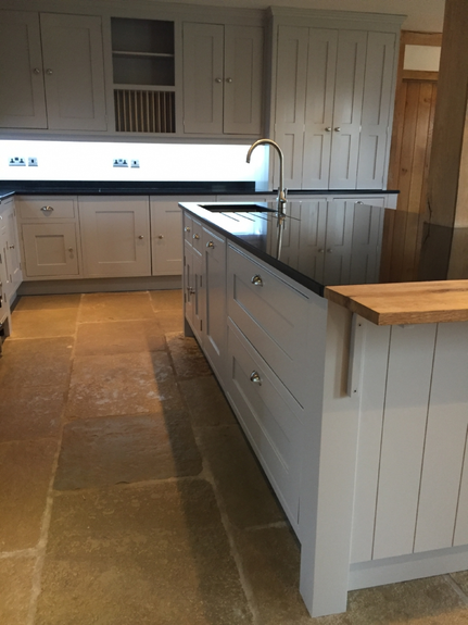 Hand Painted Kitchen Dorstone, Herefordshire Hand Painted Kitchen Dorstone, Herefordshire
