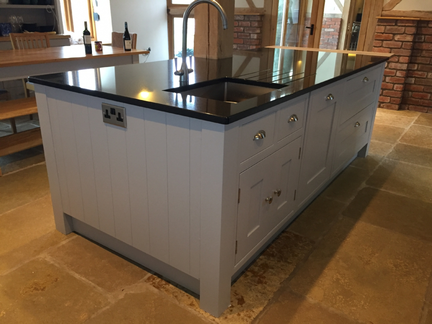 Hand Painted Kitchen Dorstone, Herefordshire Hand Painted Kitchen Dorstone, Herefordshire