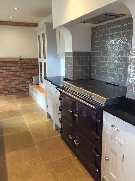 Hand Painted Kitchen Dorstone, Herefordshire Hand Painted Kitchen Dorstone, Herefordshire