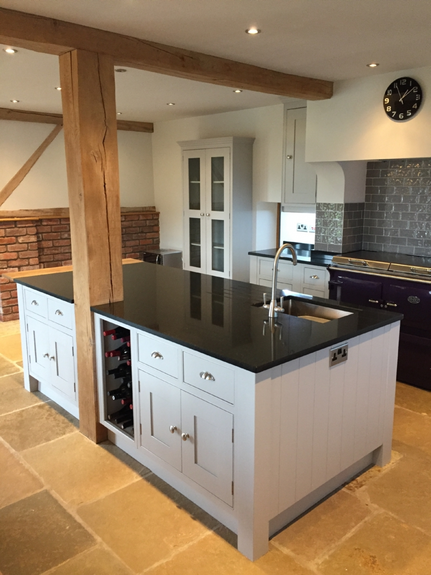 Hand Painted Kitchen Dorstone, Herefordshire Hand Painted Kitchen Dorstone, Herefordshire