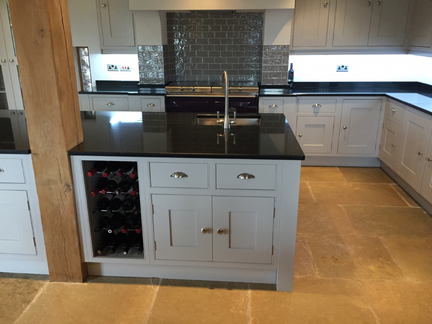 Hand Painted Kitchen Dorstone, Herefordshire Hand Painted Kitchen Dorstone, Herefordshire