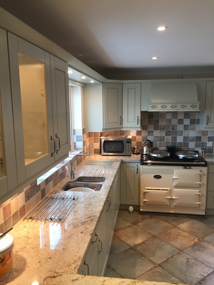 Hand Painted Kitchen Lower Broadheath - Worcestershire