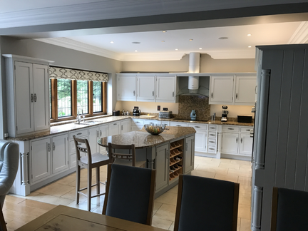 Hand Painted Kitchen Four Oaks, Sutton Coldfield