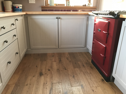 Hand Painted Kitchen Wem, Shropshire Hand Painted Kitchen Wem, Shropshire