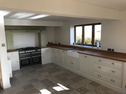 Hand Painted Kitchen Ledbury - Herefordshire