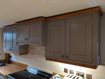 Hand Painted Kitchen Kingsthorne - Herefordshire