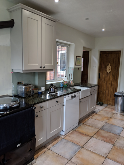 Hand Painted Kitchen Brocton - Staffordshire Hand Painted Kitchen Brocton - Staffordshire