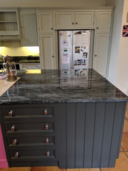 Hand Painted Kitchen Lapley - Staffordshire Hand Painted Kitchen Lapley - Staffordshire