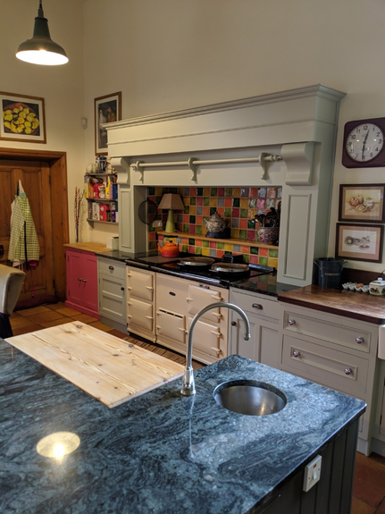 Hand Painted Kitchen Lapley - Staffordshire