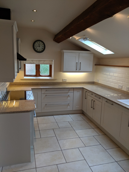 Hand Painted Kitchen Much Cowarne - Herefordshire