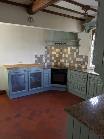 Hand Painted Kitchen Newport - Shropshire Hand Painted Kitchen Newport - Shropshire