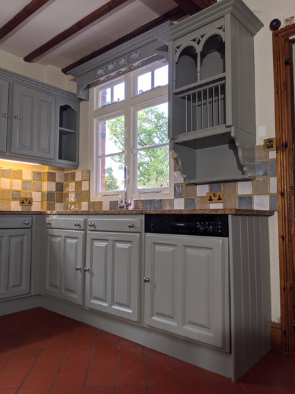 Hand Painted Kitchen Newport - Shropshire Hand Painted Kitchen Newport - Shropshire