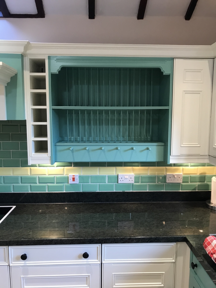 Hand Painted Kitchen Belbroughton - Worcestershire Hand Painted Kitchen Belbroughton - Worcestershire